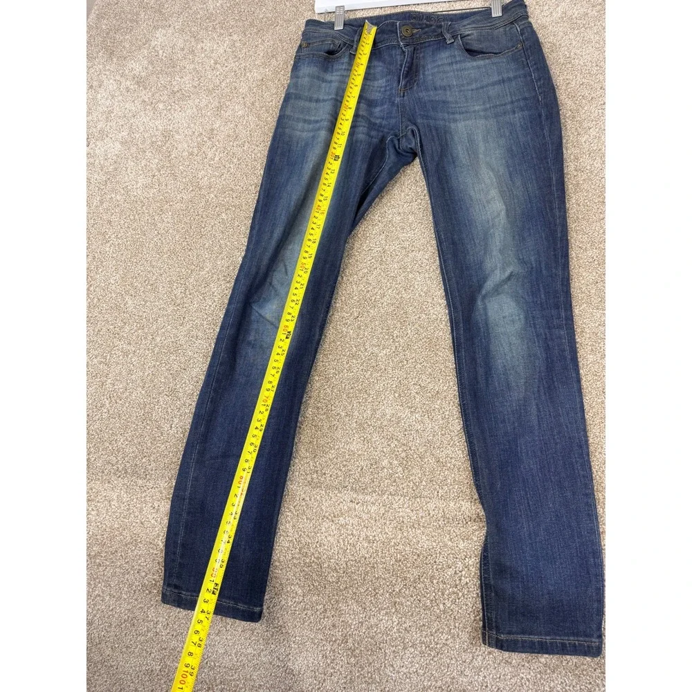 DL1961 Premium Denim‎ Skinny Jeans Medium Wash Blue 28 Mid Rise Stretch Slim Fit